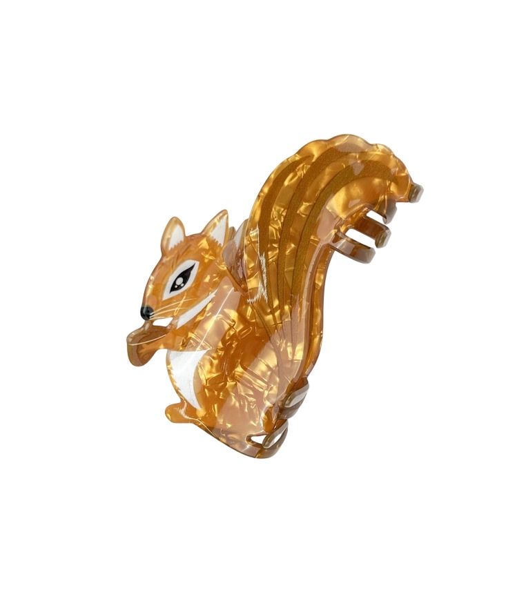 Squirrel Hair Claw Clip