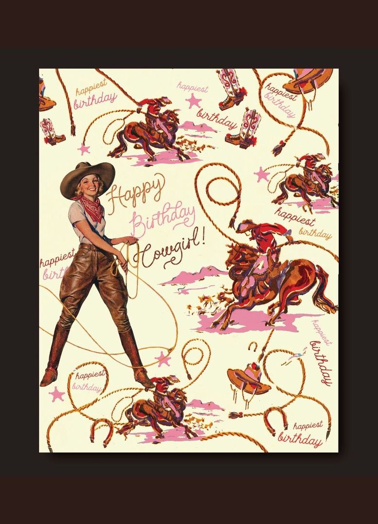 Happy Birthday Cowgirl! Card