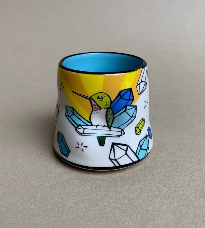 Lucky Hummingbird Small Cup
