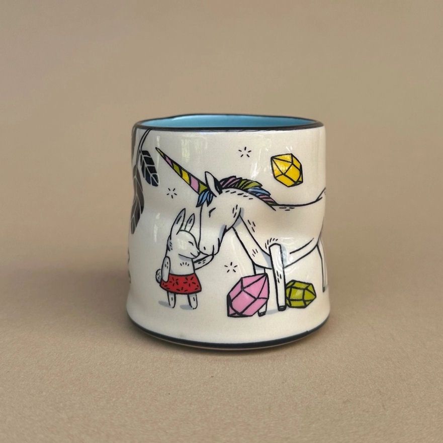 Lucky Unicorn Medium Cup