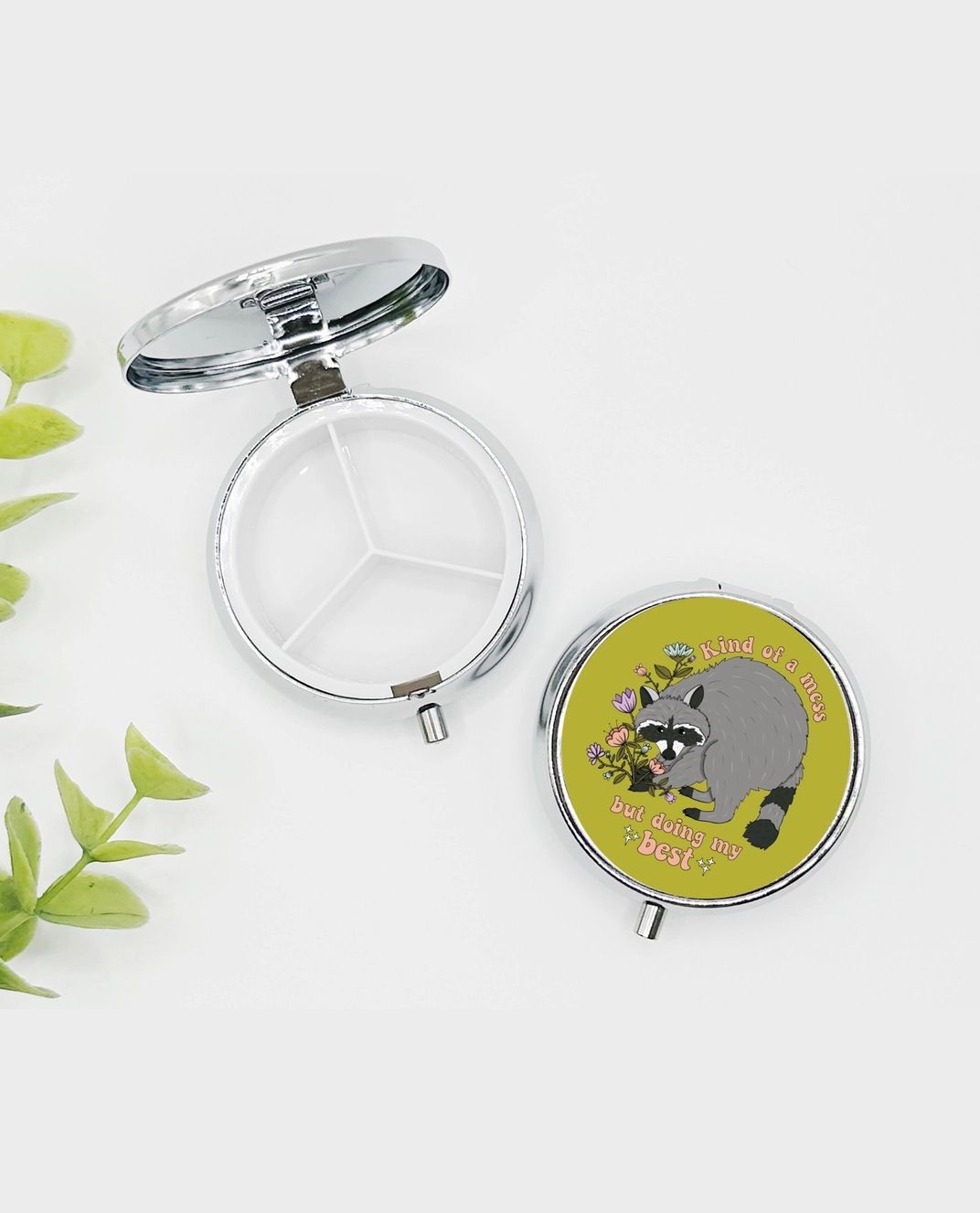 Kind Of A Mess But Doing My Best Travel Pill Box