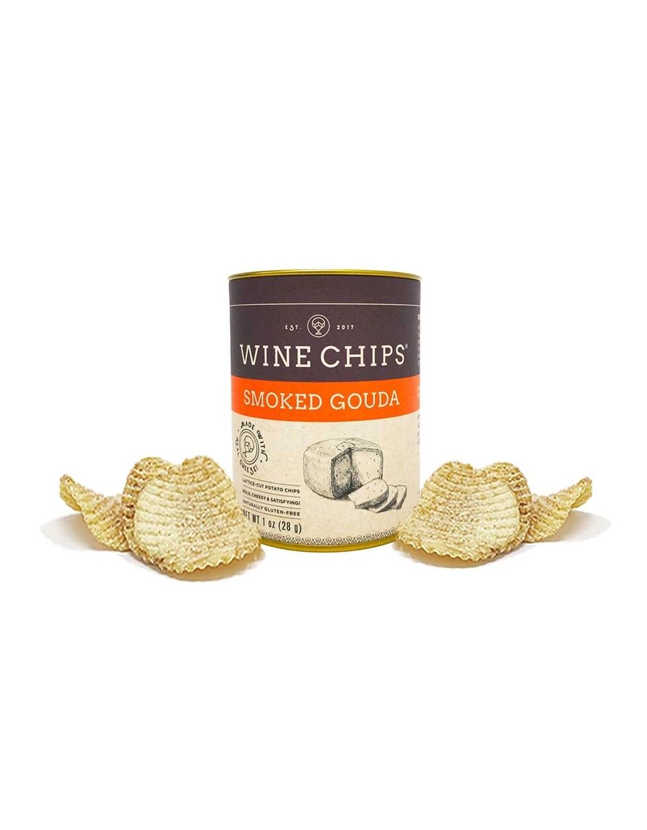Smoked Gouda Wine Chips 1oz