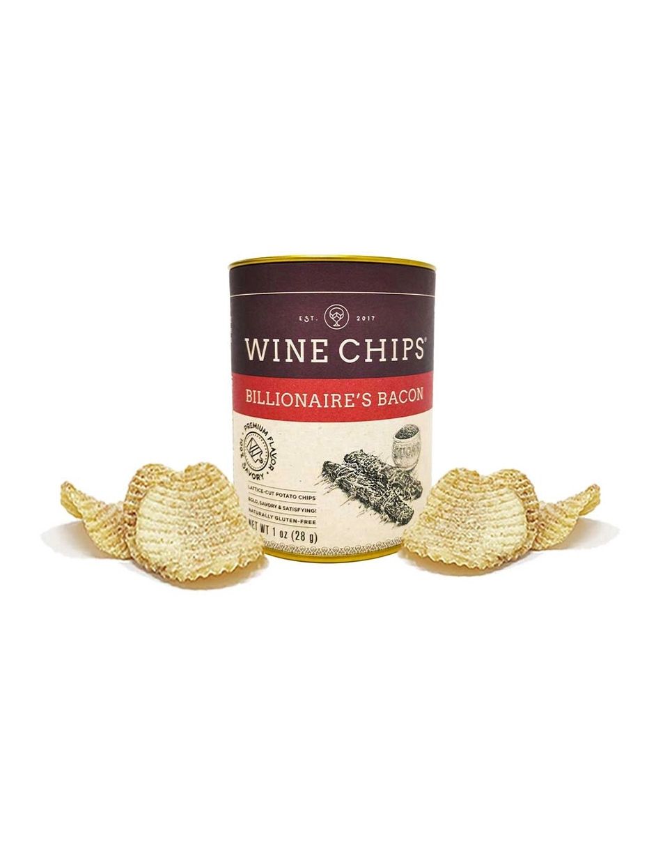Billionaire’s Bacon Wine Chips 1oz