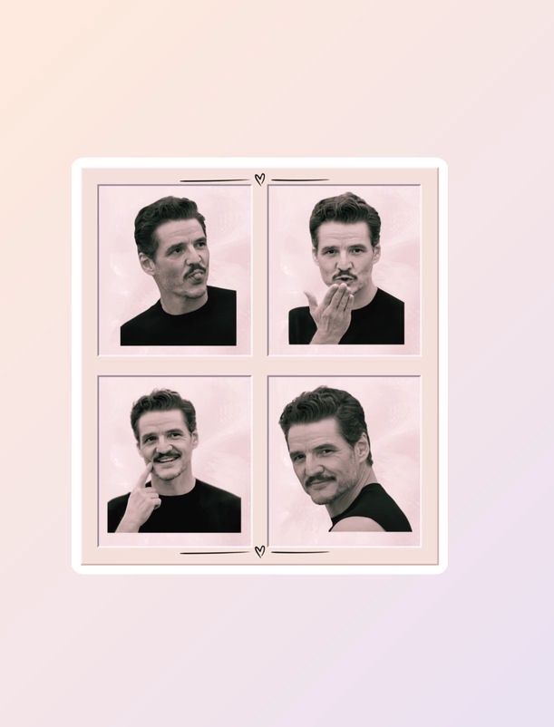 Pedro Pascal Photos Sticker