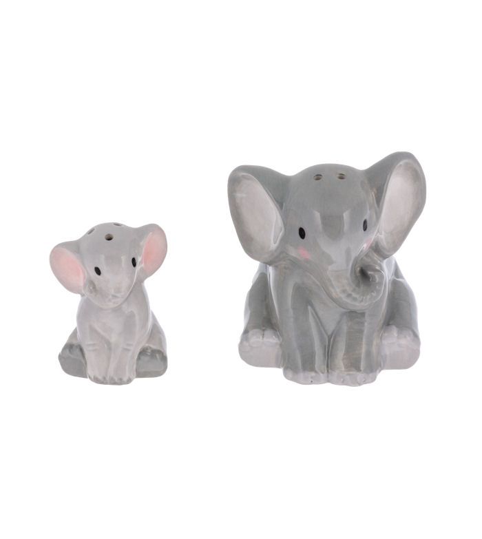 Elephants Stacking Salt And Pepper Shaker Set