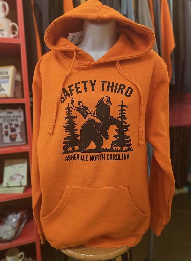 Safety Third Orange Hoodie