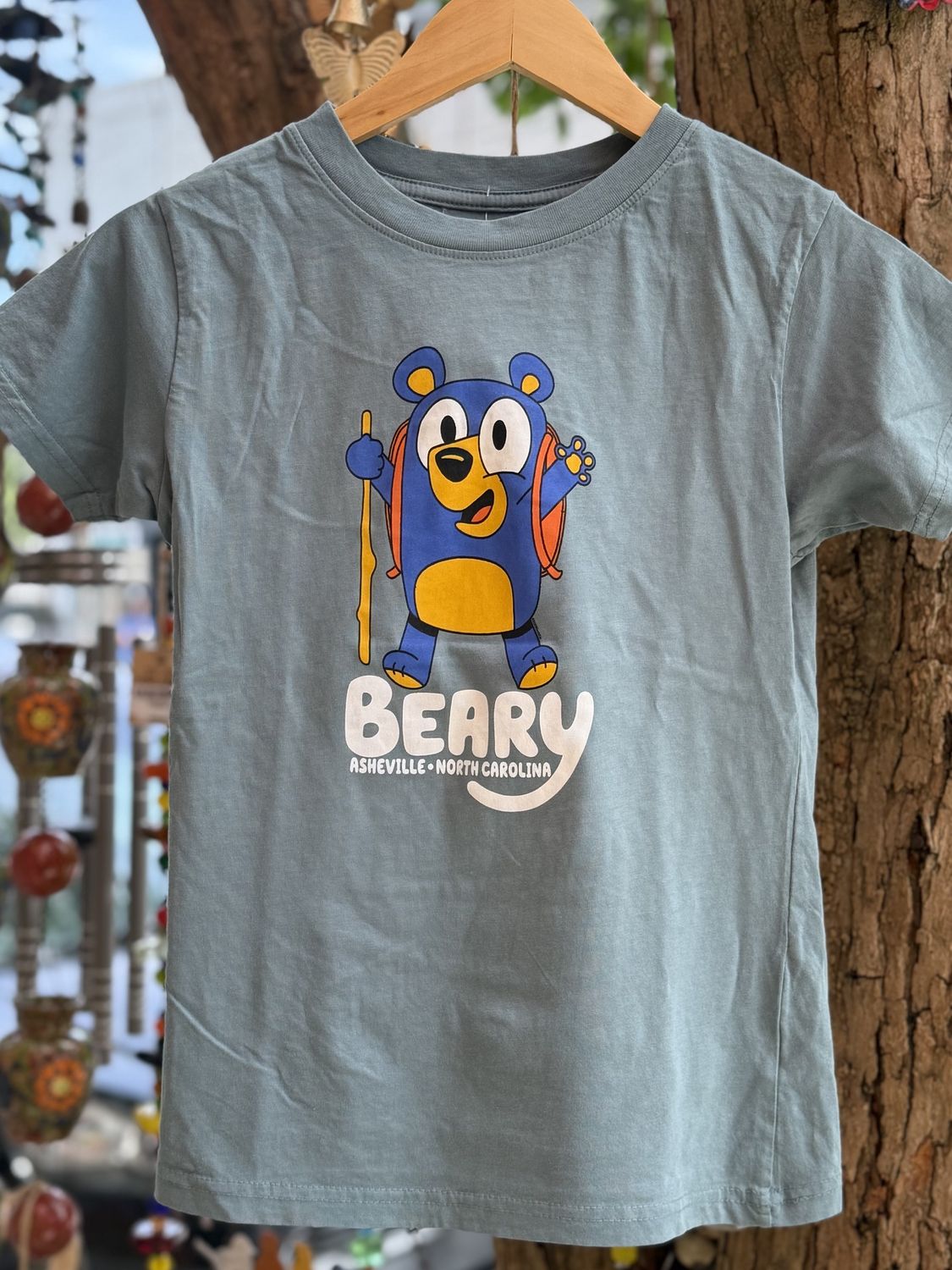 Beary Asheville, North Carolina Kid's T-Shirt