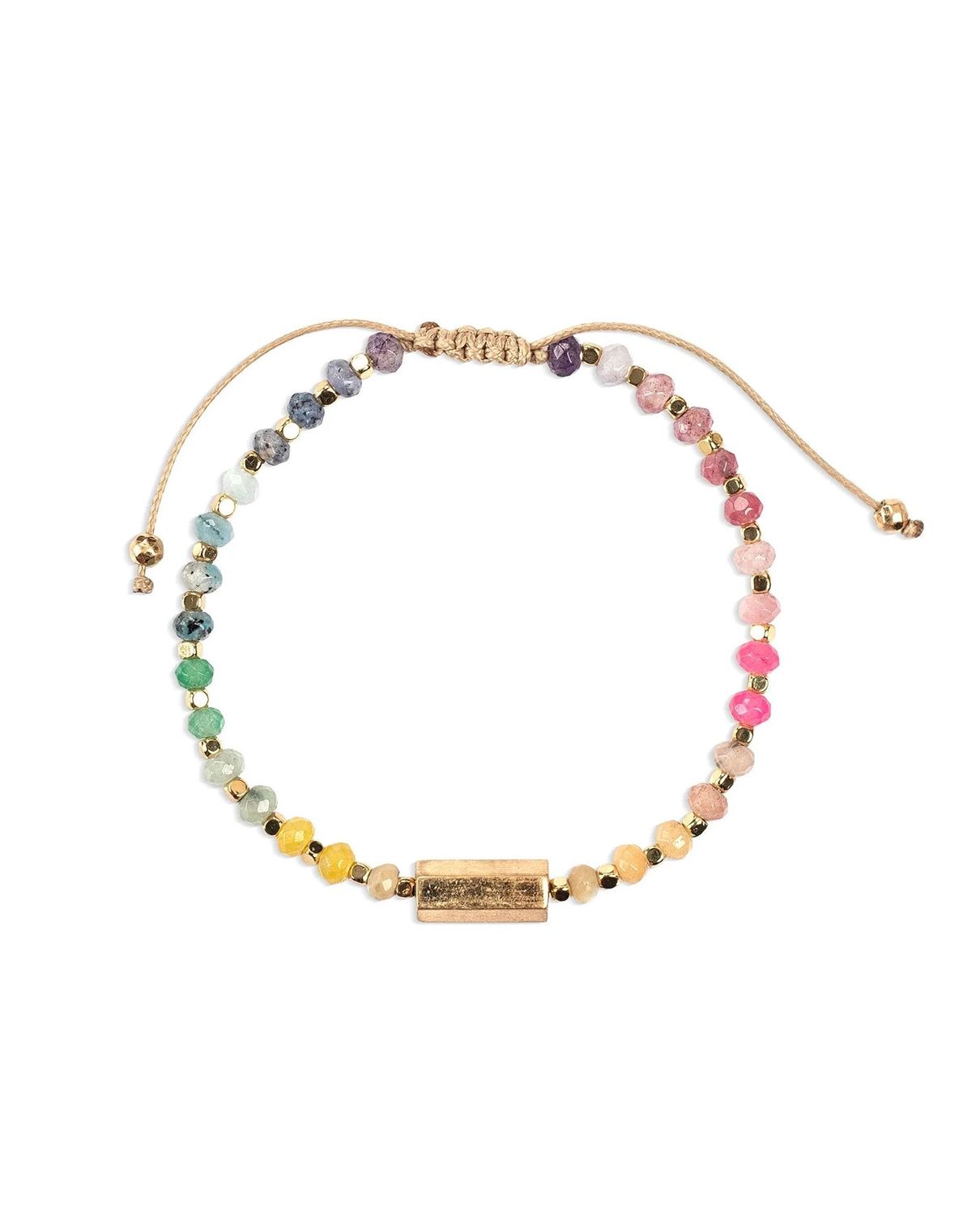 Chakra Glow Aura Well-Being Gold Bracelet