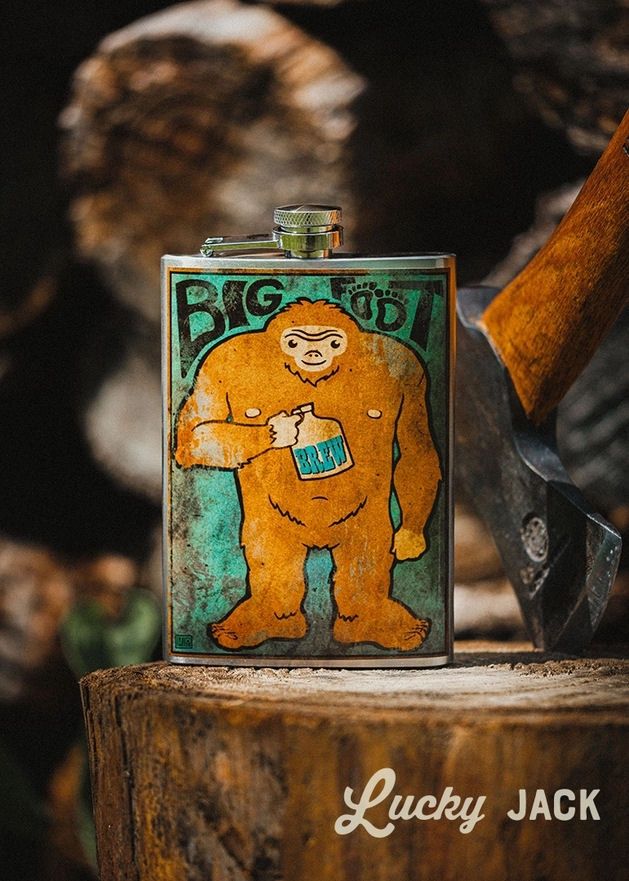Bigfoot Flask