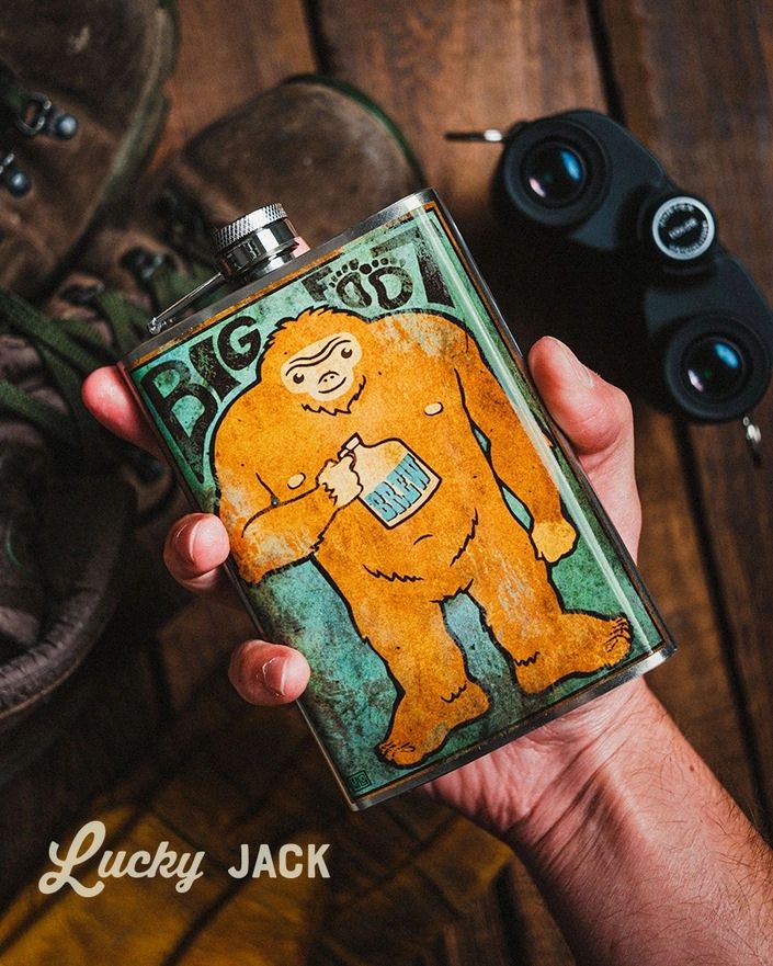 Bigfoot Flask