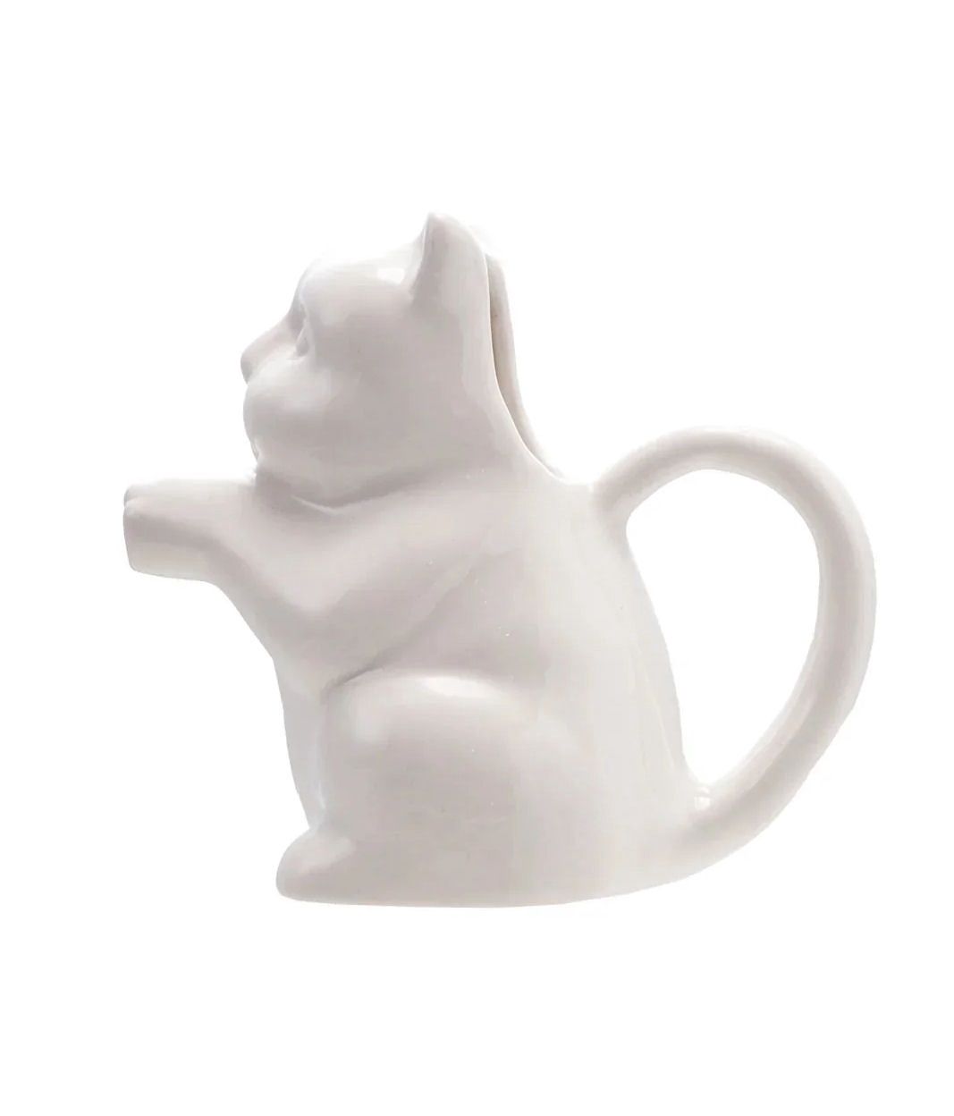 Stoneware Cat Creamer Pitcher