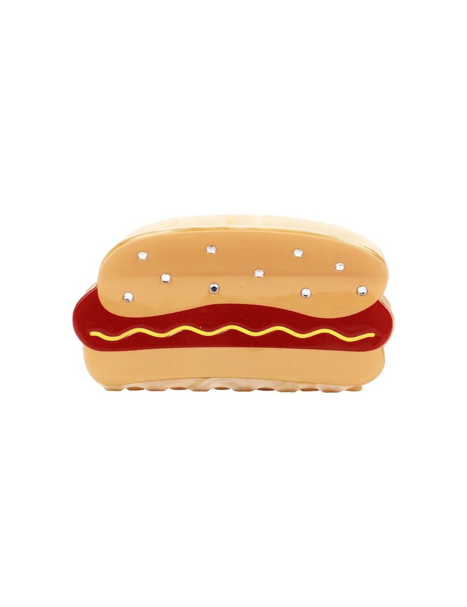 Hotdog Hair Claw Clip
