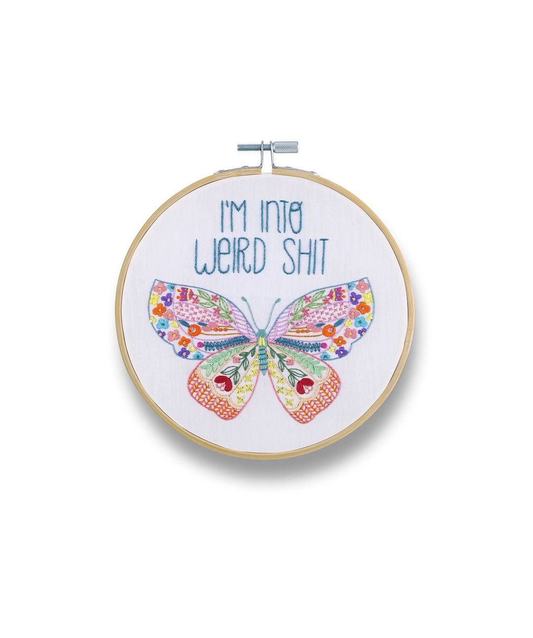I’m Into Weird Shit Embroidery Kit