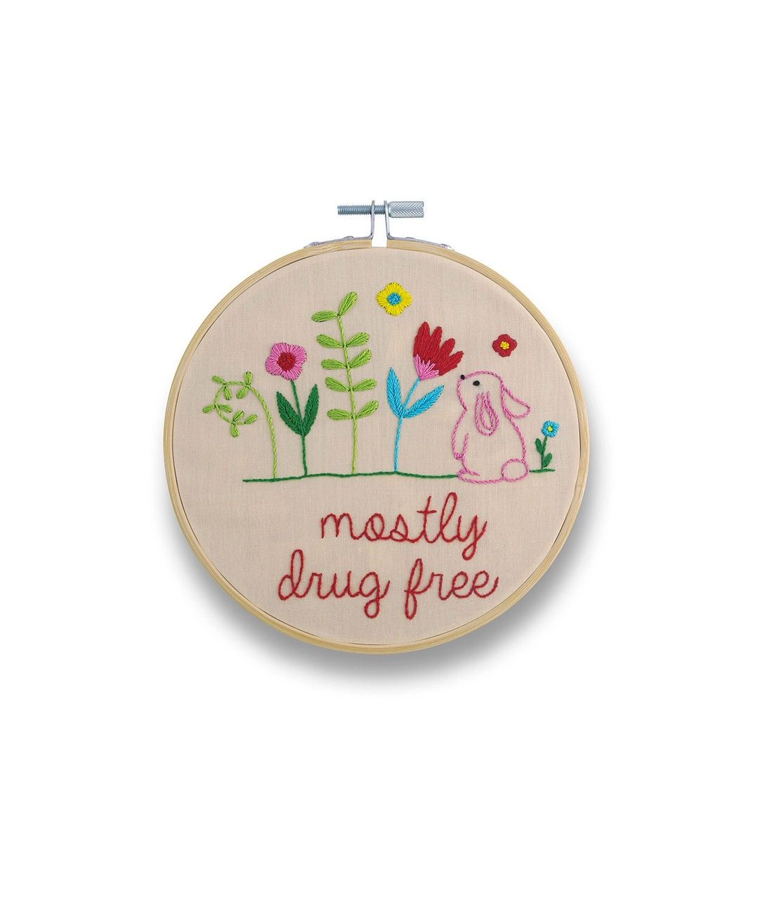 Mostly Drug Stuff Embroidery Kit