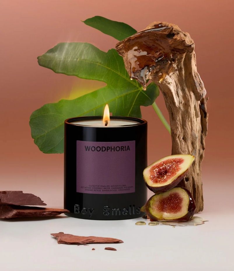 Woodphoria Boy Smells Candle