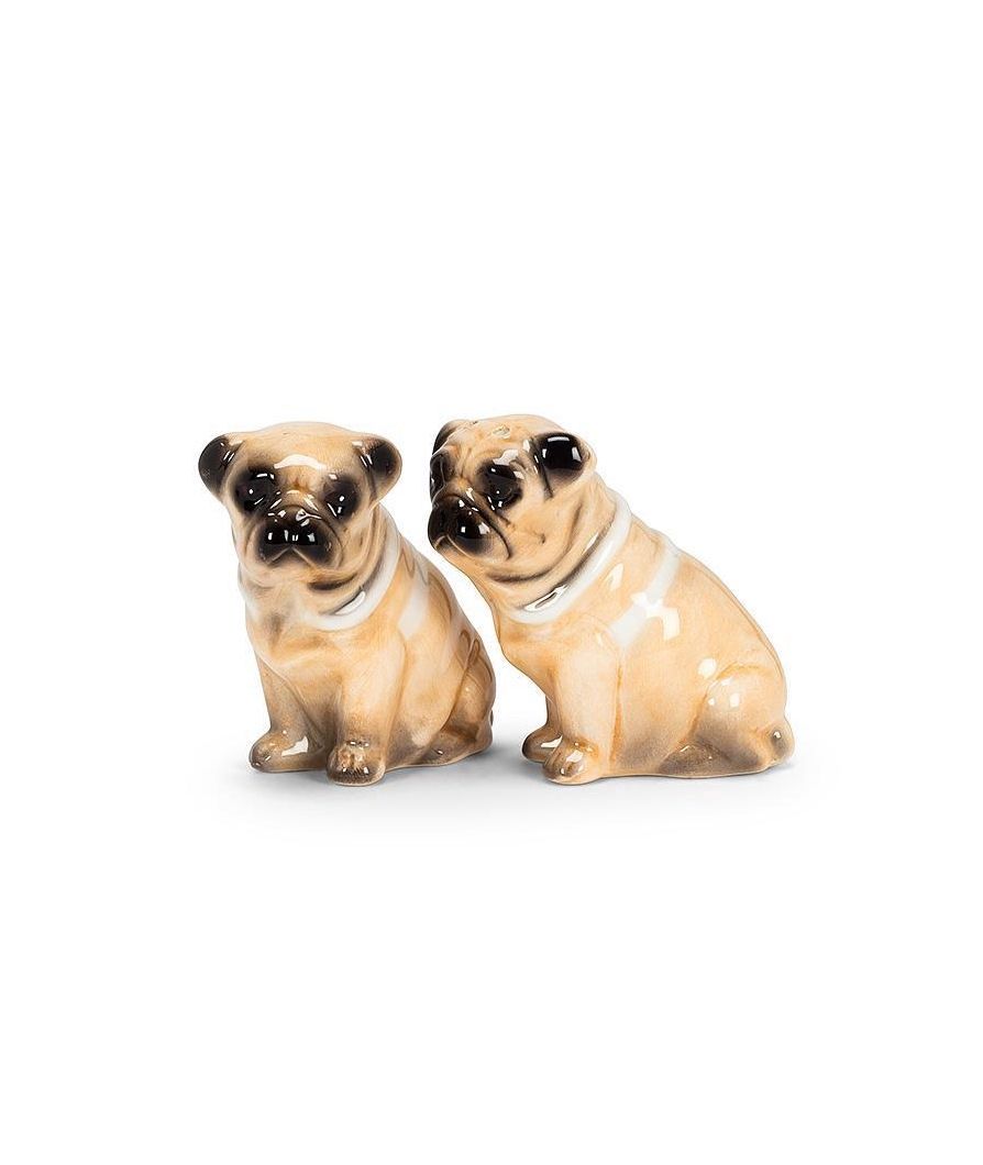 Pug Dog Salt And Pepper Shake Set