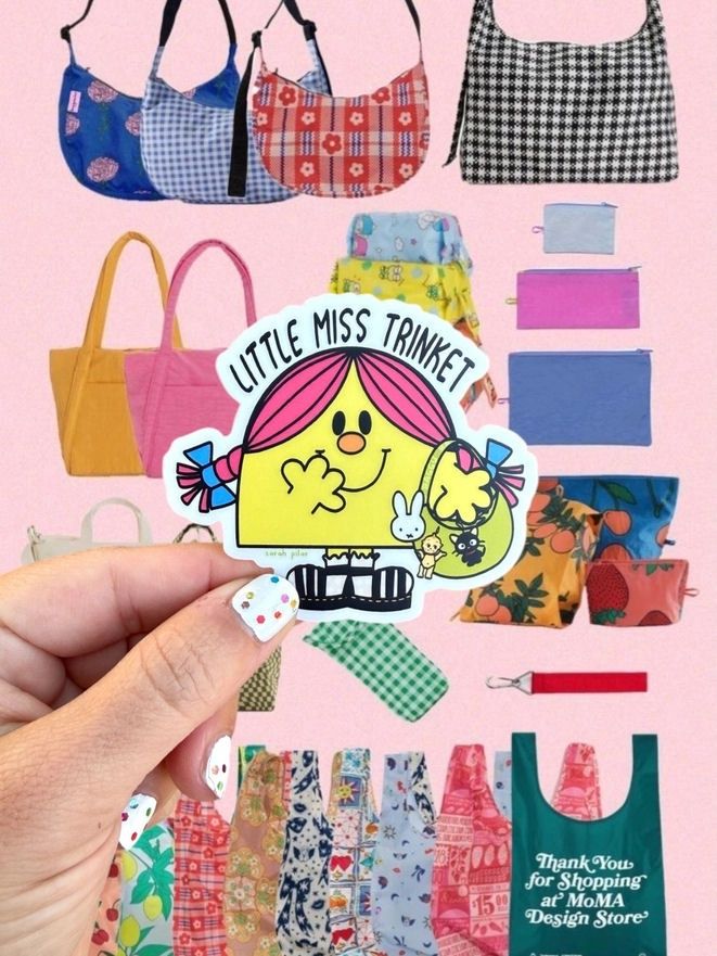 Little Miss Trinket Sticker