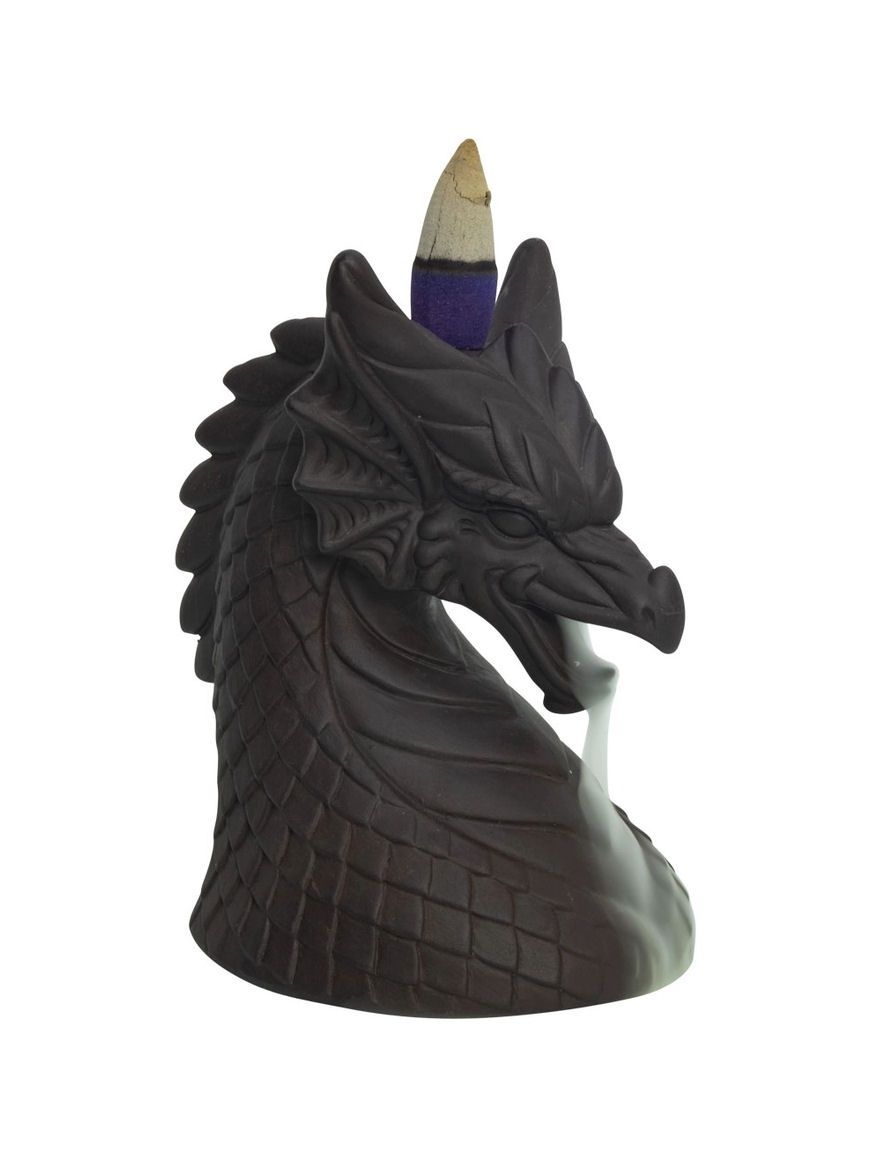 Smoking Breathing Dragon Backflow Cone Incense Burner