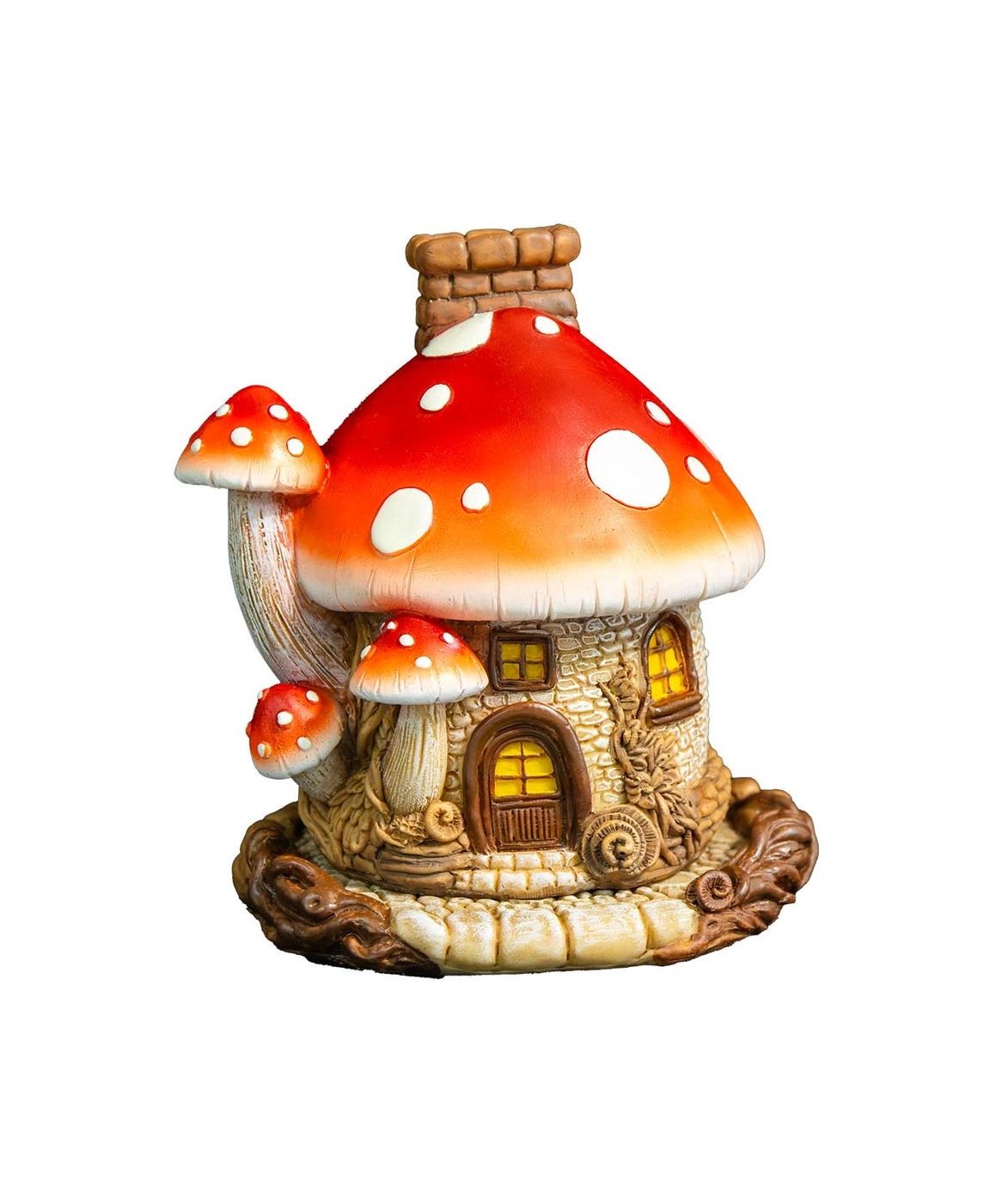Mushroom House Incense Cone Burner