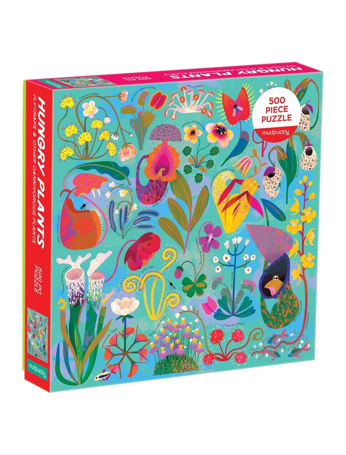 Hungry Plants 500 Piece Puzzle