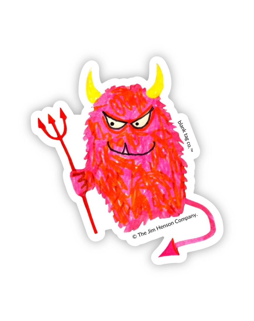 Jim Henson Devil Sticker