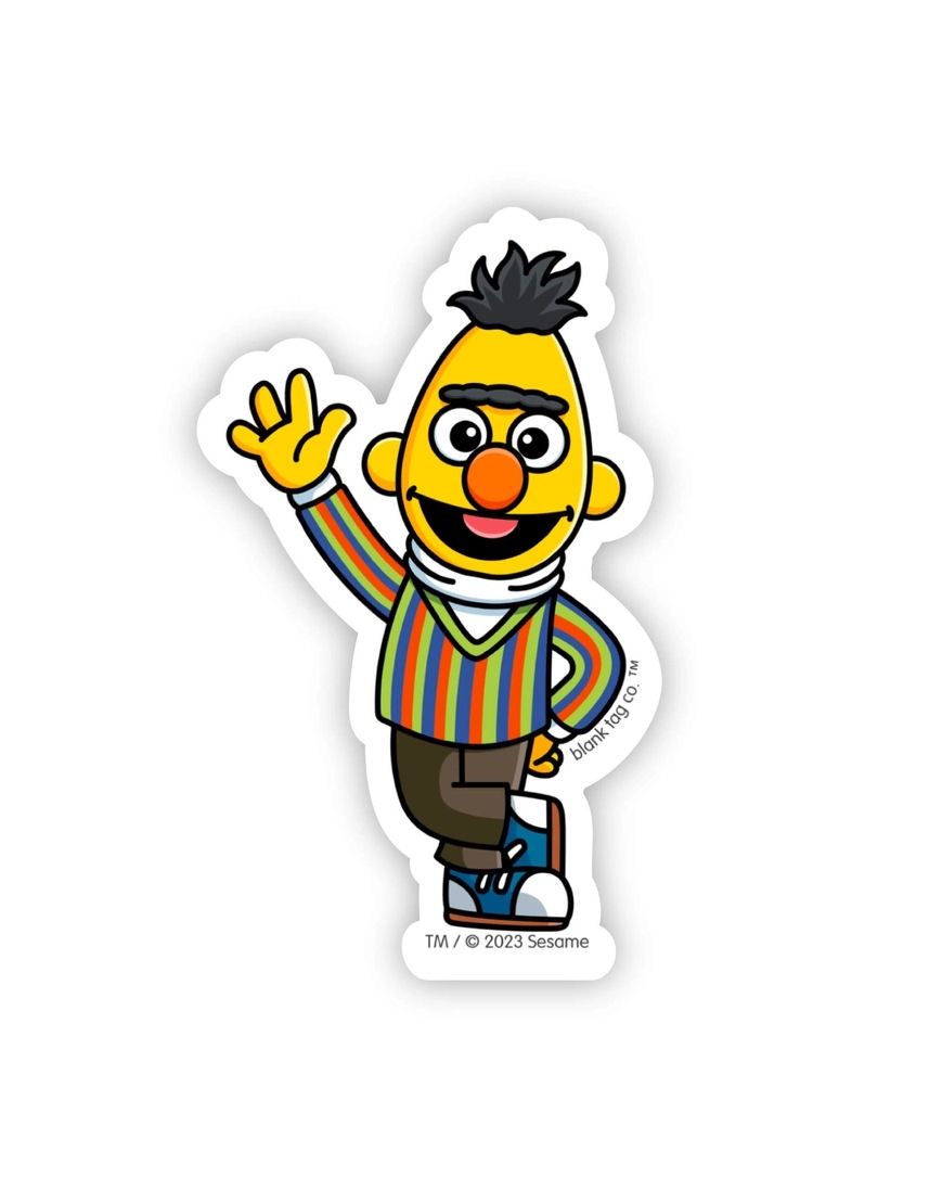 Bert Sesame Street Sticker