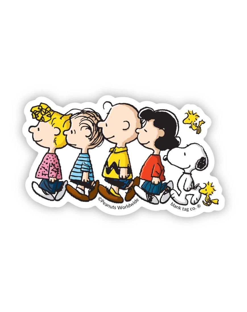 Peanuts Gang Sticker
