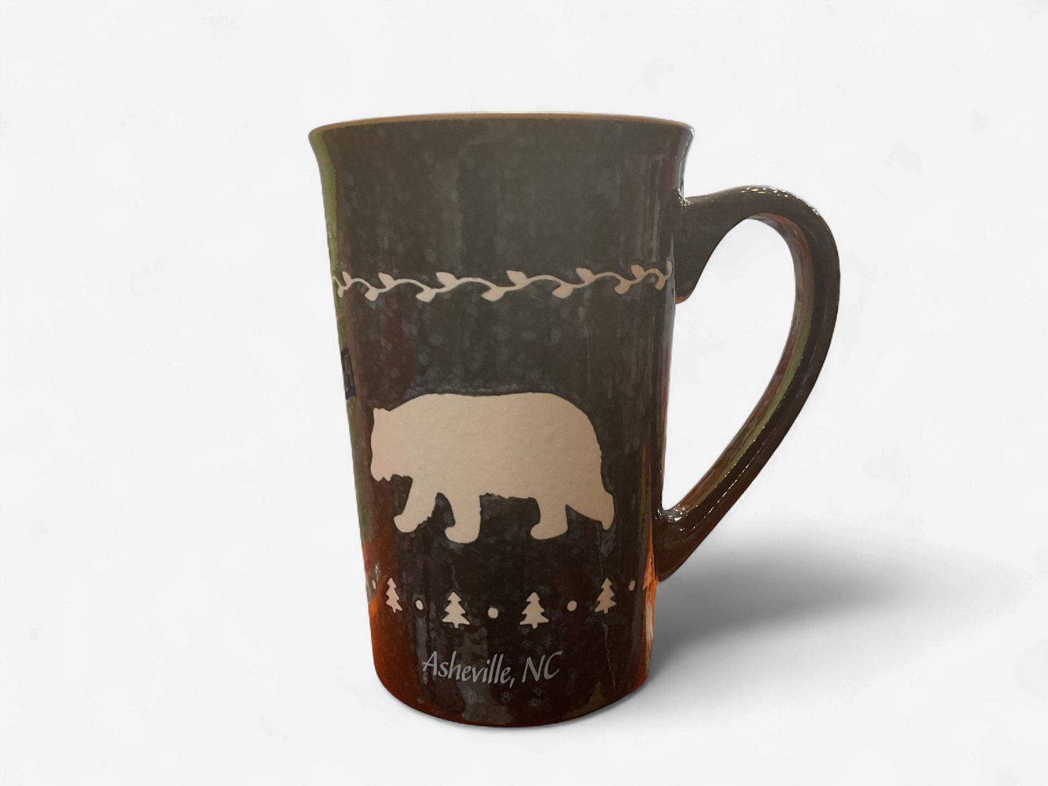 Asheville NC Alpine Bear Tall Mug