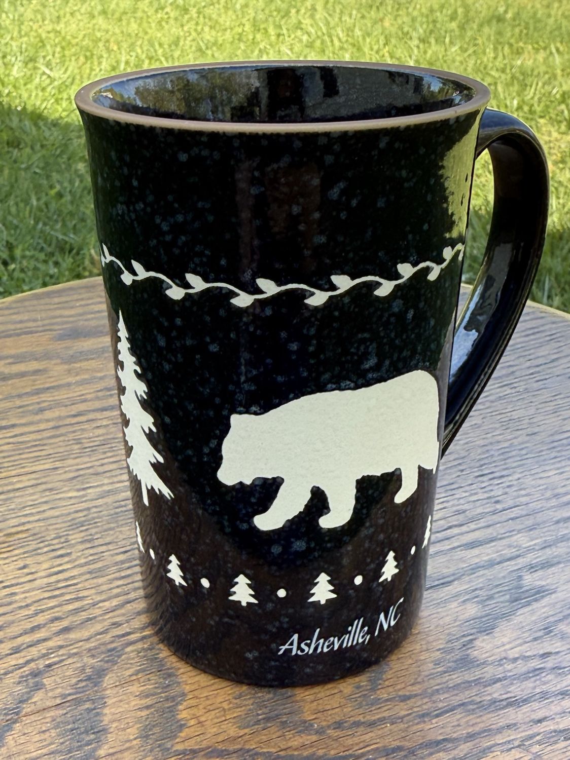 Asheville NC Alpine Bear Tall Mug