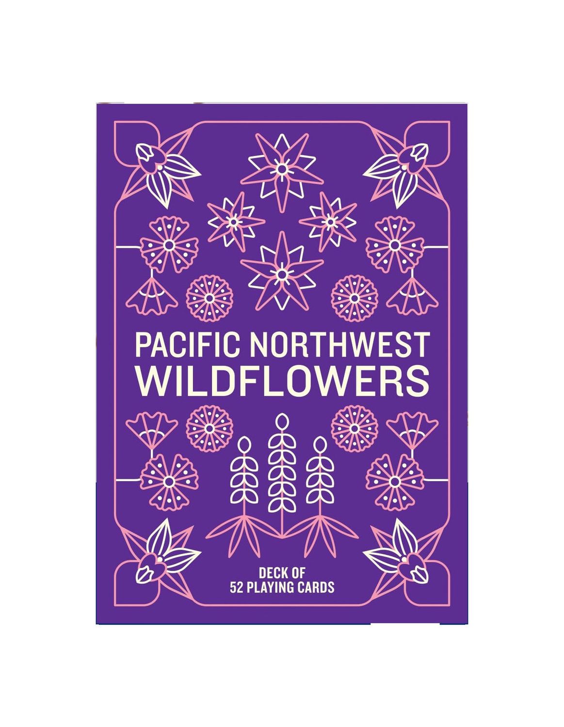 Pacific Northwest Wildflowers Playing Cards