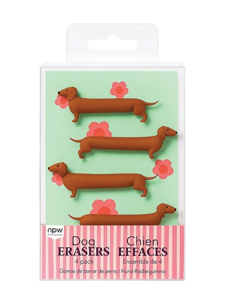 Weiner Dog Erasers