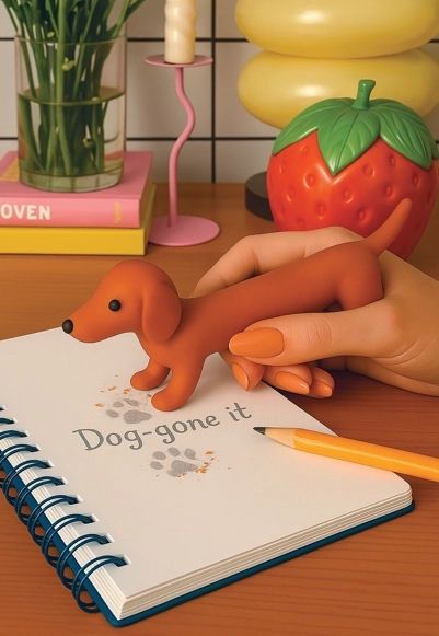 Weiner Dog Erasers