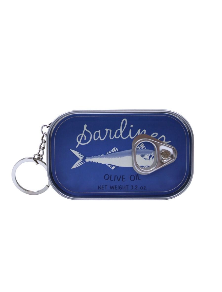 Sardine Tin Keychain