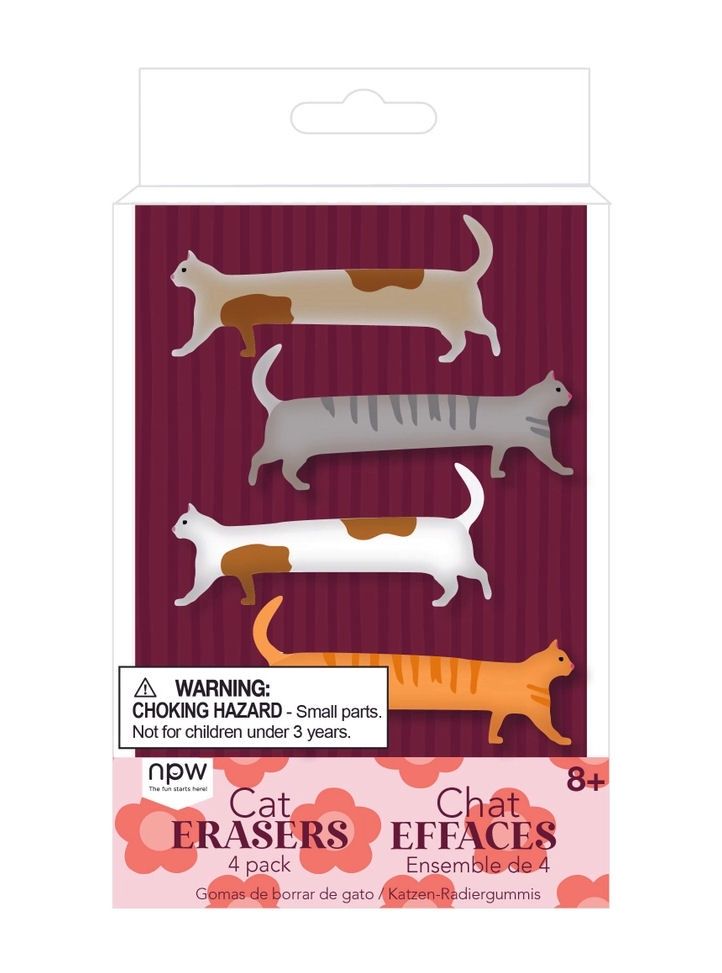 Cat Erasers