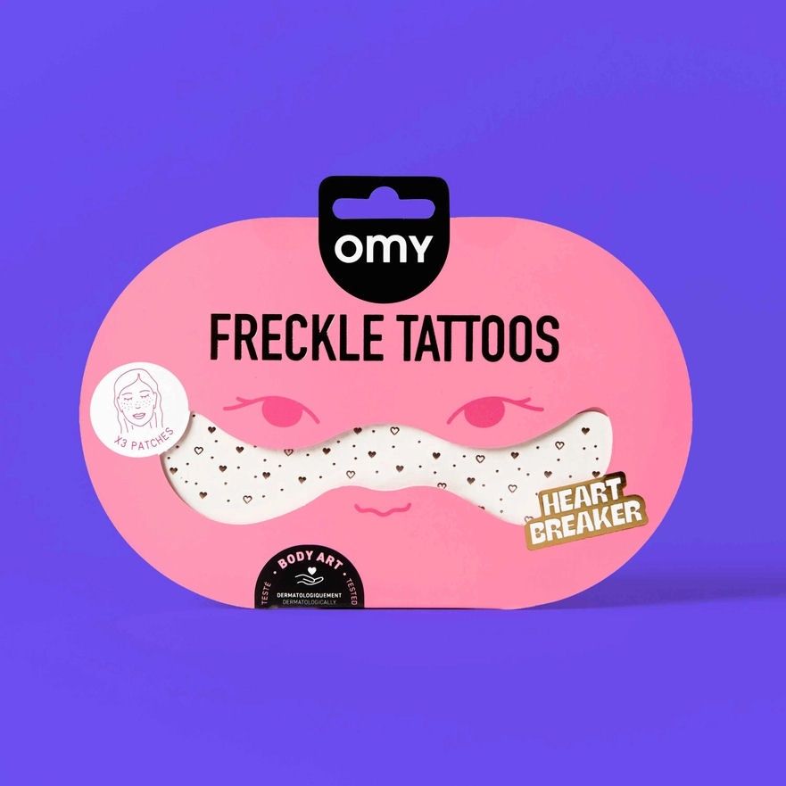 Heart Breaker Freckle Tattoos