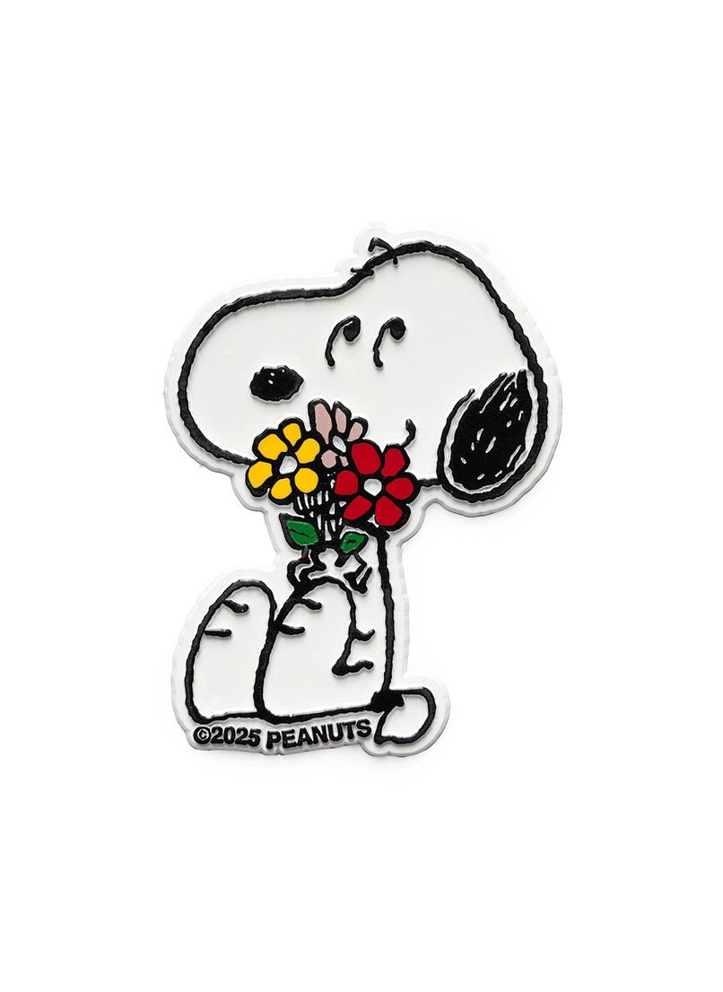 Peanuts Snoopy Flower Bouquet Magnet