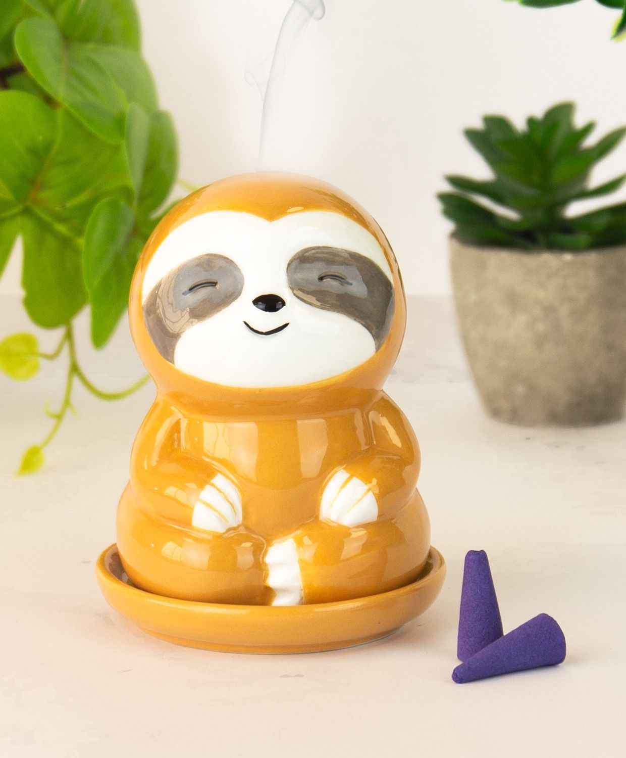 Sloth Incense Cone Burner