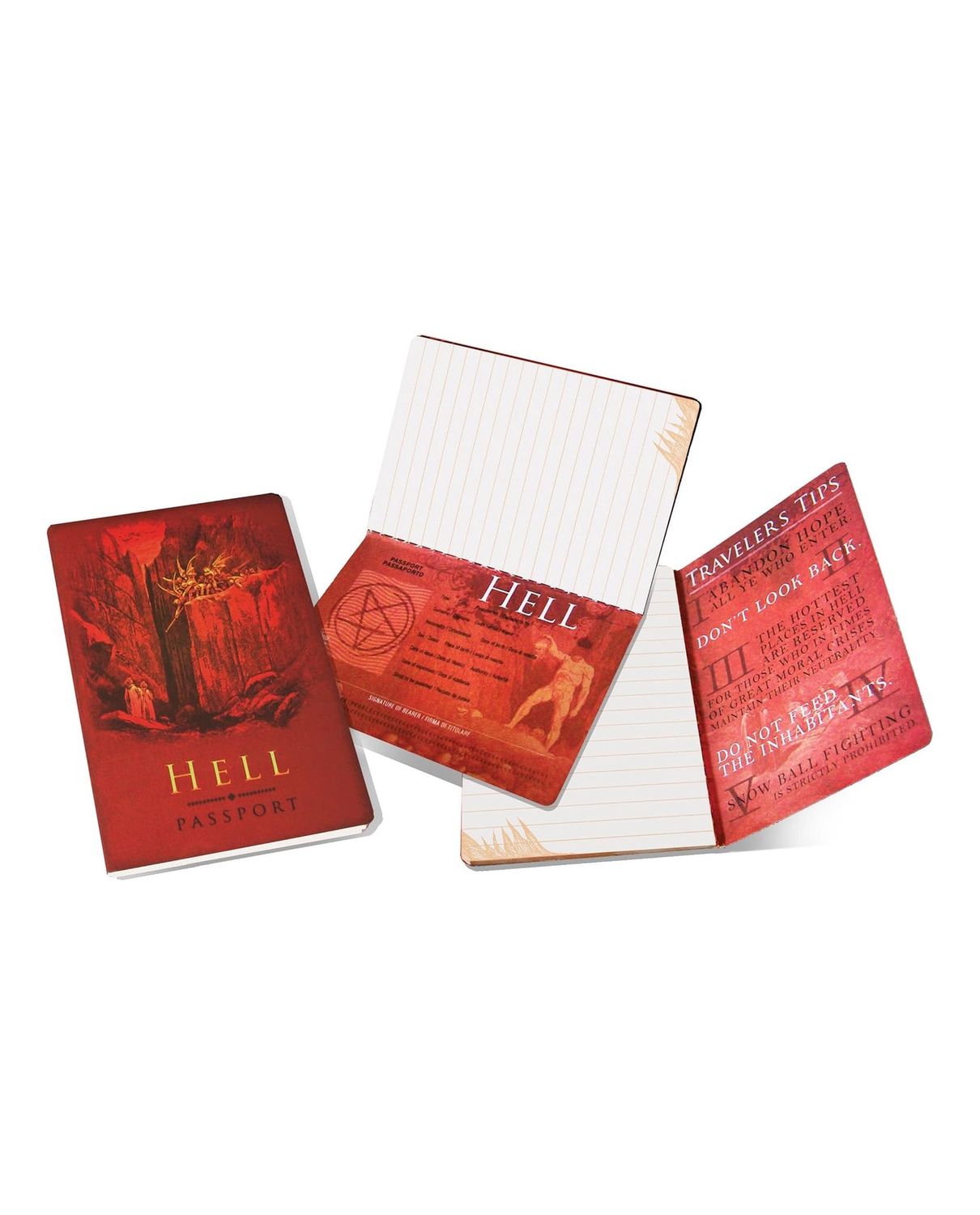 Hell Passport Notebook