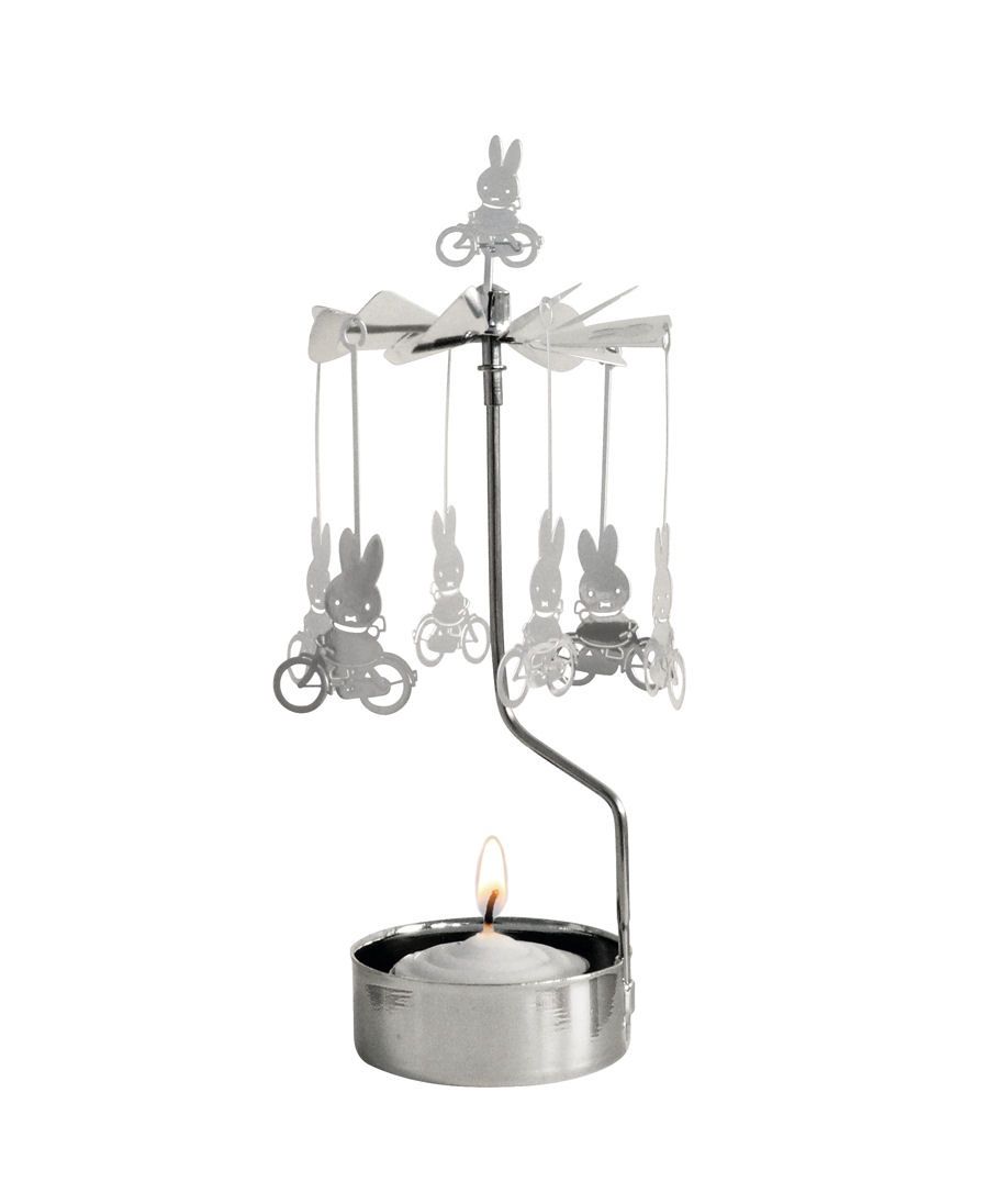Silver Miffy Rotary Candleholder