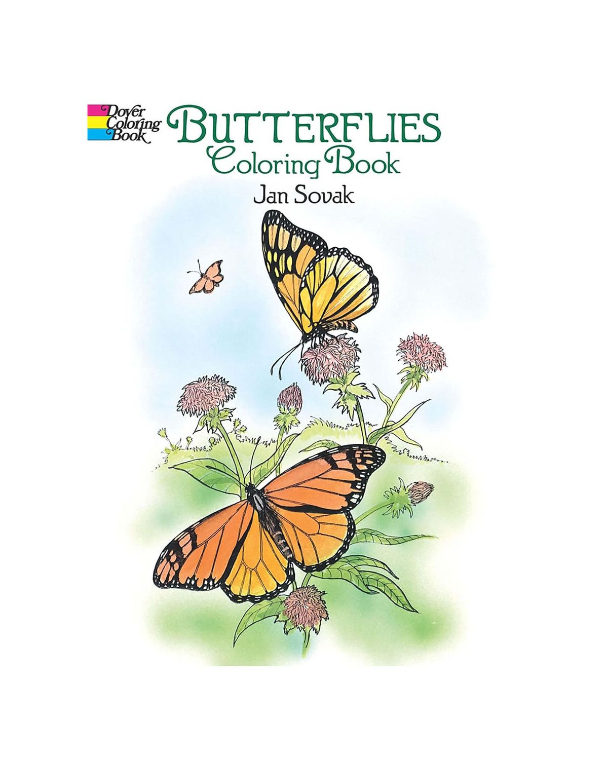 Butterflies Coloring Paperback Book