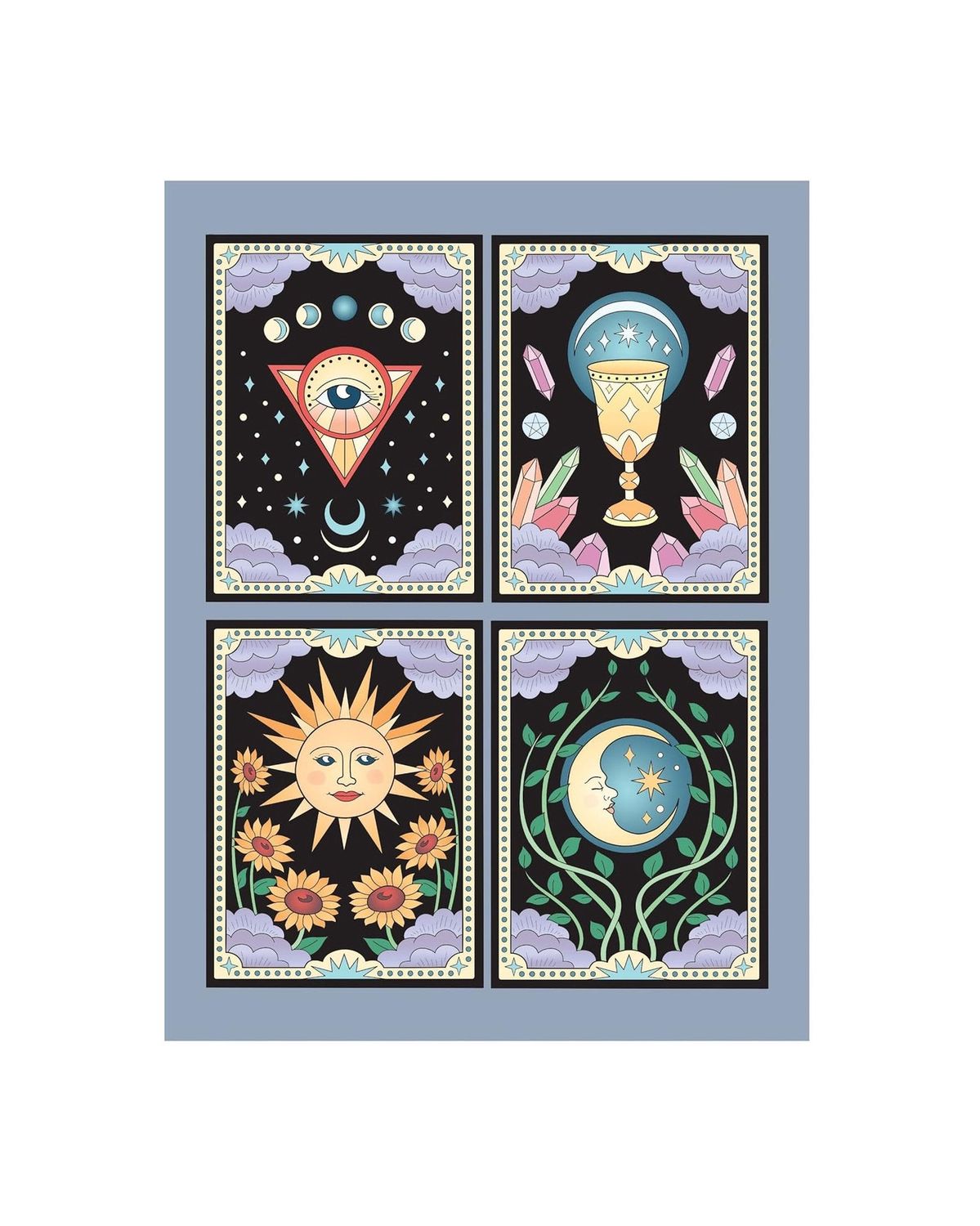 Witchcraft Coloring Paperback Book