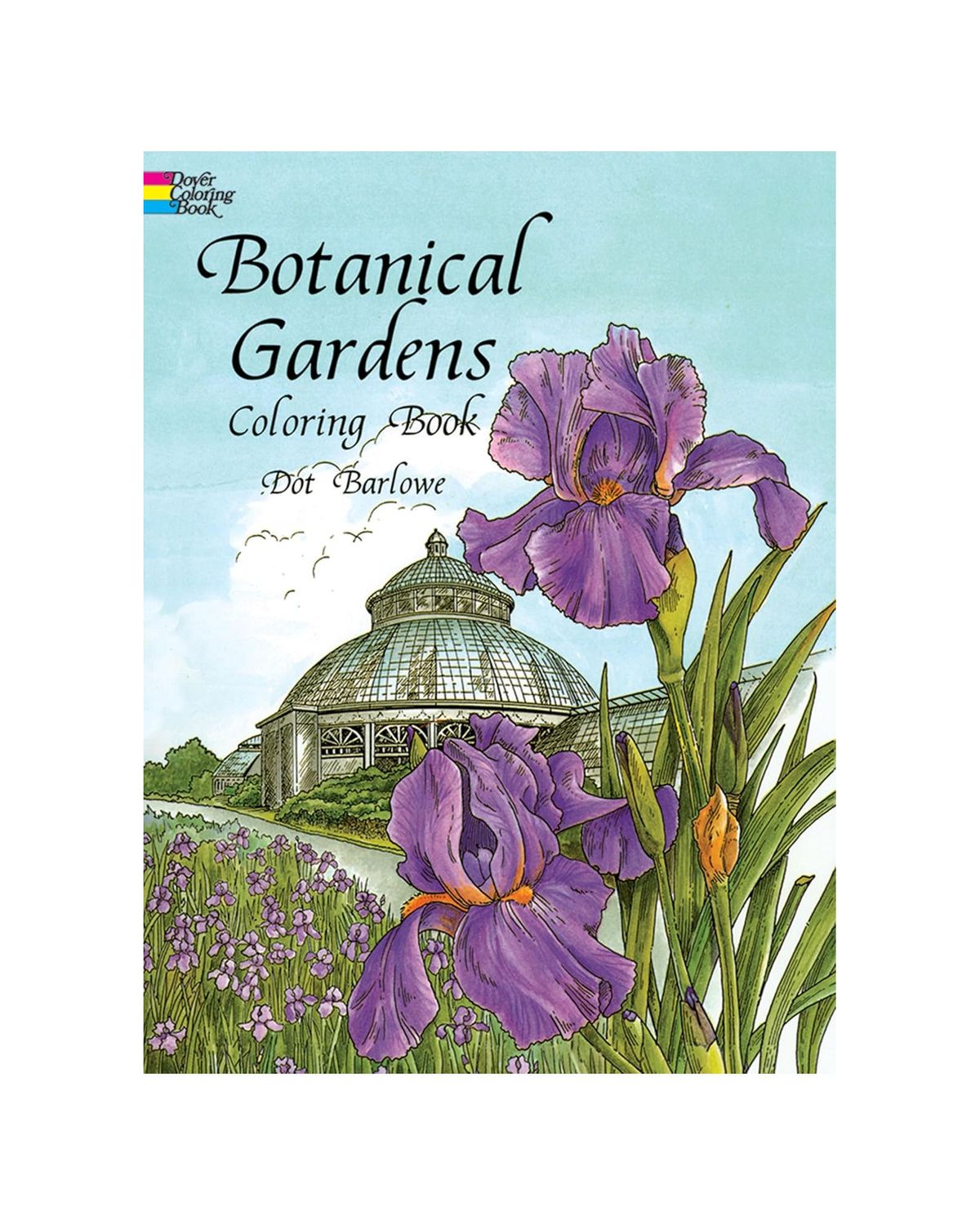 Botanical Gardens Coloring Paperback Book