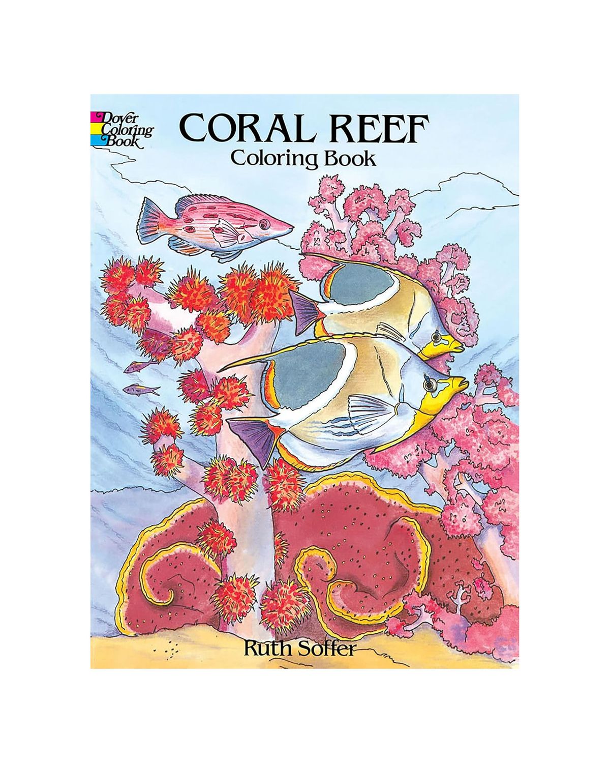 Coral Reef Coloring Paperback Book