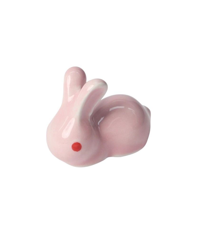 Porcelain Red Eyed Rabbit