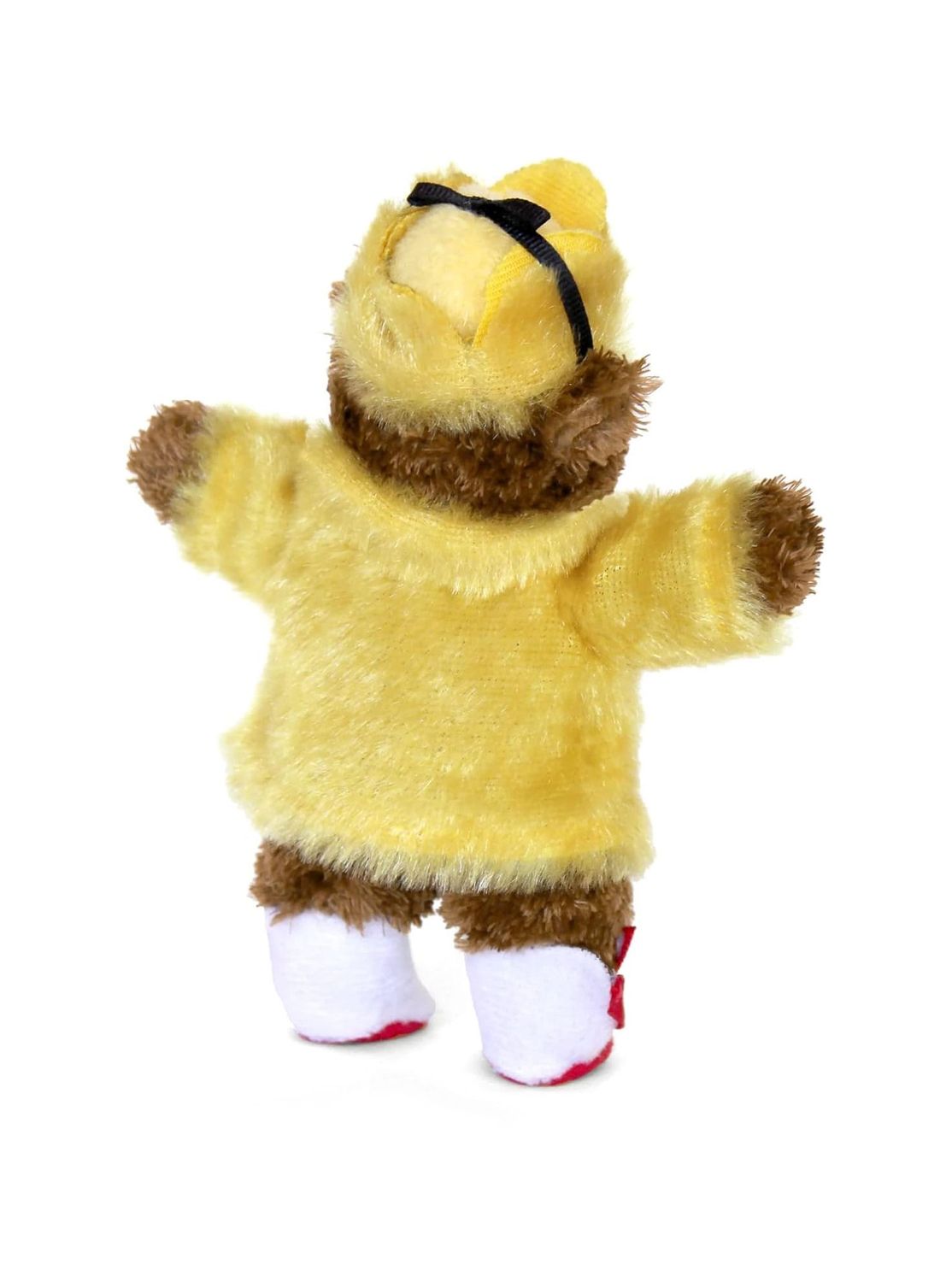 Little Fur Child Bear With Raincoat Stuffed Animal