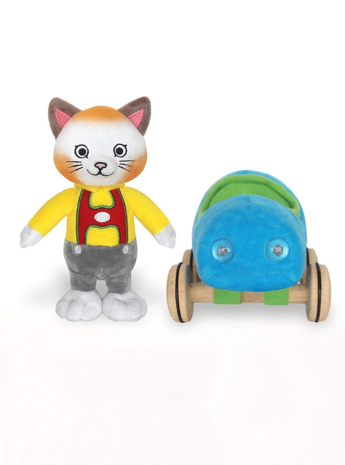 Richard Scarry's Huckle Cat Busytown Blue Car Toy