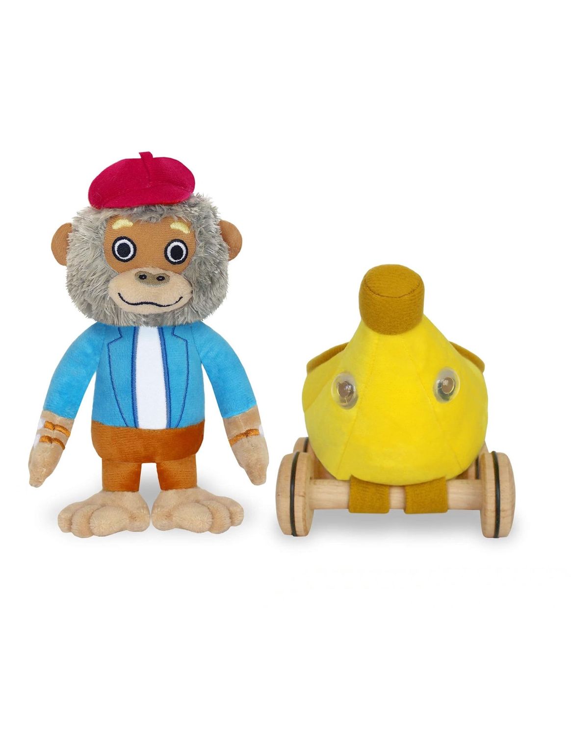 Richard Scarry's Gorilla Busytown Bananamobile Banana Car Toy