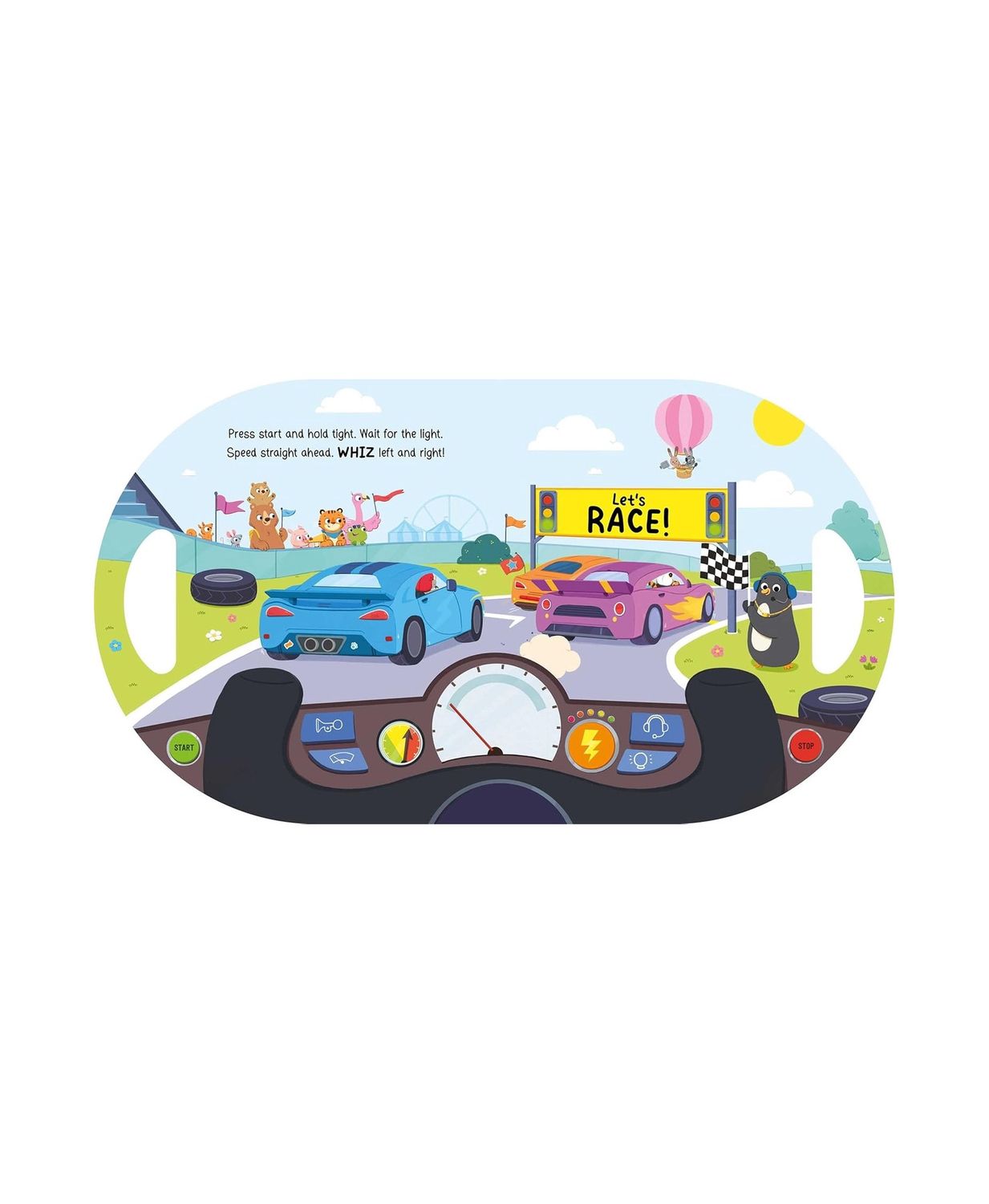 Drive Me! Race Car Board Book