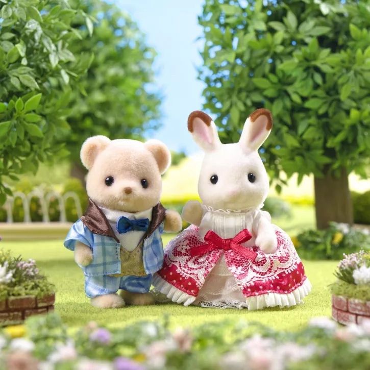 Calico Critters 40th Anniversary Freya And Theo Duo Set