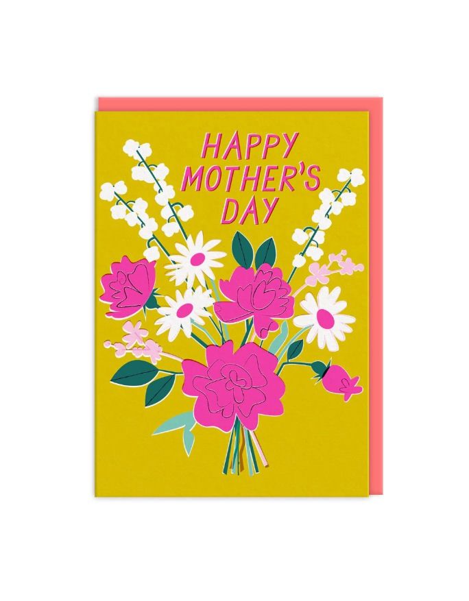 Bouquet Happy Mother's Day Card